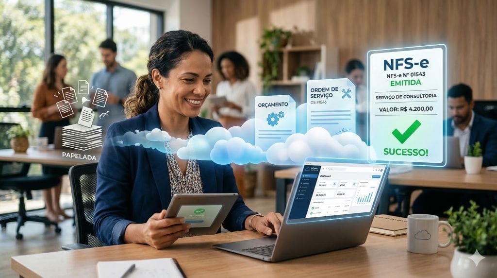 Emita nota fiscal de serviços online